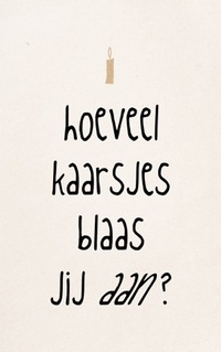 F13 - Hoeveel kaarsjes blaas jij aan?